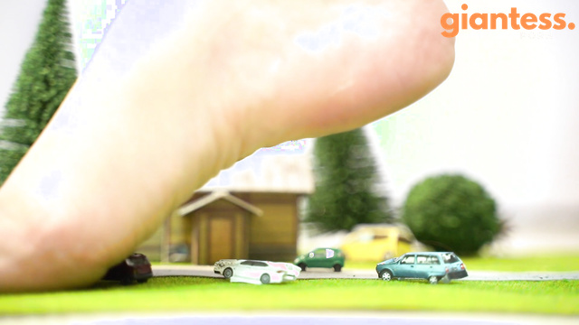 Giantess Goddess Alena - Great Village Crushed by High Heels And Giantess Butt