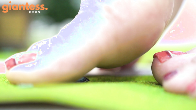 Giantess Goddess Alena - Great Village Crushed by High Heels And Giantess Butt
