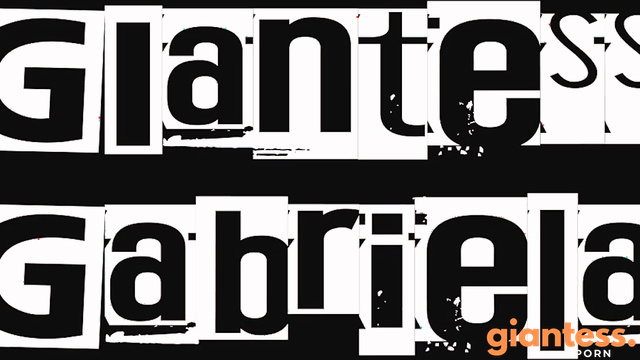 Rise OF The Giantess - Under Her Sole: Giantess Gabriela And The Tiny People Part 1