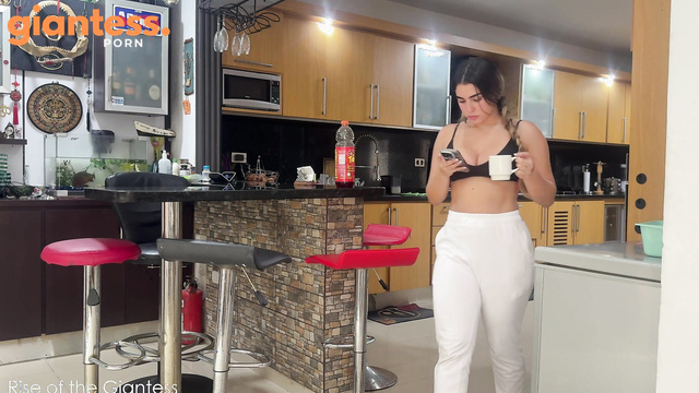 Rise OF The Giantess - Under Her Sole: Giantess Gabriela And The Tiny People Part 1