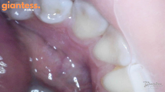 Giantess Yellow Ball - The Blowjob Trapped In A Hot Jar Inside Mouth Of Giantess
