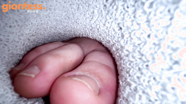 Canadian And Asian Giantess Fantasy - Tiny Man Still In Eclipses Smelly Socks
