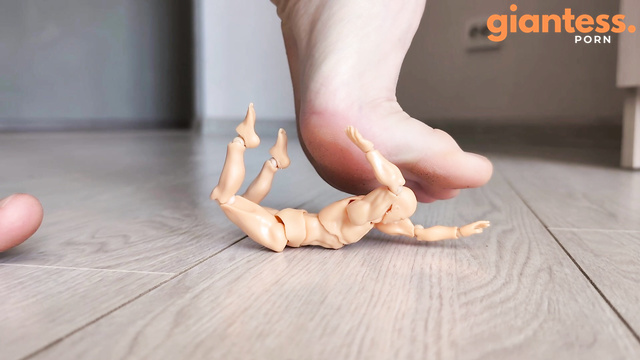 Dory WetPaw - The Last Giant Step: Barefoot Destruction of Toy You