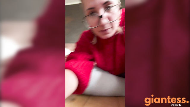 Anza Black - Trapped Between Soles: Tiny Hidden in Giantess Socks