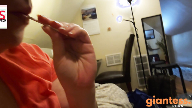 Jackthespeck Giantess Flicks - Ruby Playing With Whimsical Lollipop