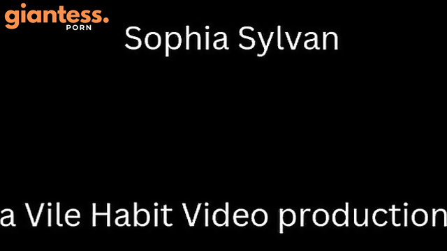 Sophia Sylvan - Goth Girl Growing Desires: Belly Full And Body Tight