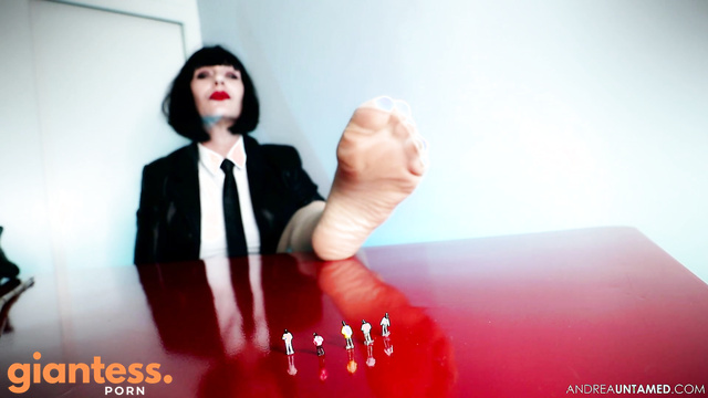 Miss Untamed FemDom Fetish Clips - Tiny Devotion: Serving The Mistress in Shiny Black Latex