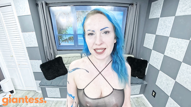 Media Impact Customs - Shrunk And Eaten By Blue Haired Giantess Vonka