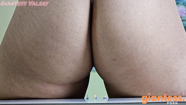Giantess Valery - Ass Worship at The Office: Valery Dominates Her Coworker