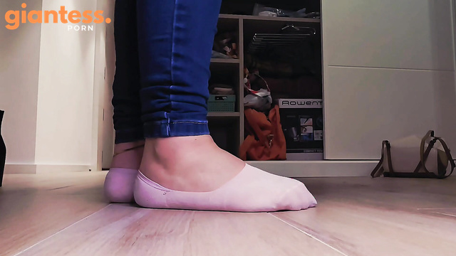 Kapree - Shrunken Ex-Boyfriend's Fantasy: Trapped In My Giantess Socked Feet Forever