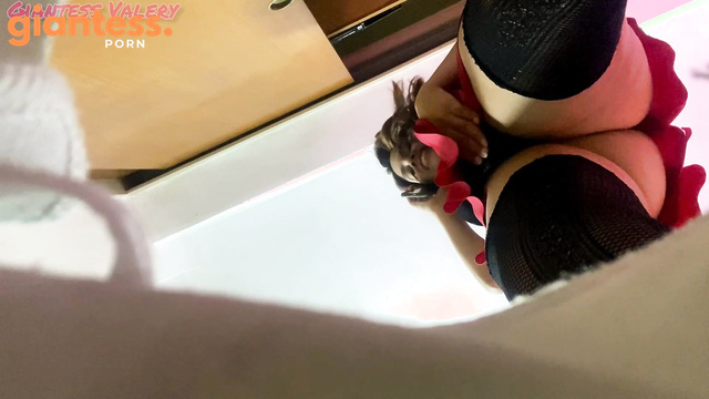 Giantess Valery - Walking on Tiny Man, But He Doesn't Matter to Me