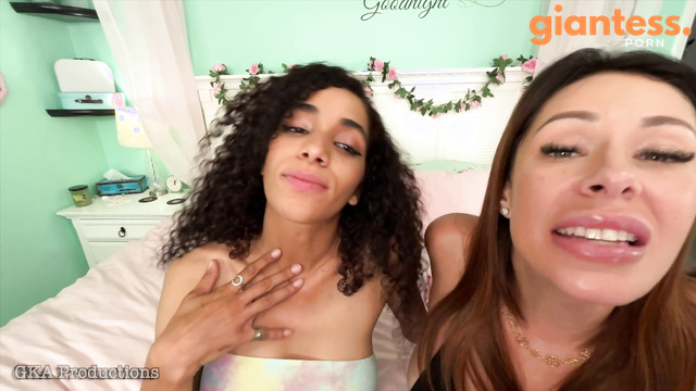 Ginary's Giantess Adventures - Nikki Brooks And Ginger Bytes Teasing And Devour Tiny