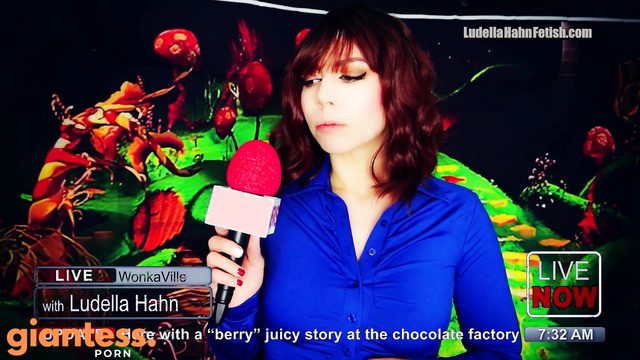 Ludella Hahns Fetish Adventures - Inflation Transformation: News Reporter Turns Blue Balloon