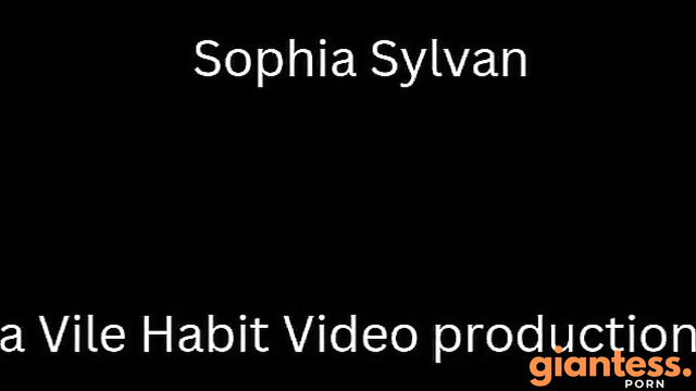 Sophia Sylvan - Amazing Anal Adventure Inflation Right Into BBW Belly