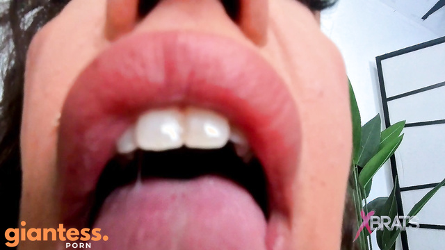 Bratty Foot Girls -  Stefania Mafra Accidental Swallowing Of Little Brat Man