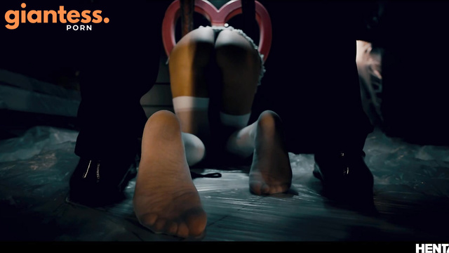 Japanese Fetish Adventures - Tentackle Penetration Into Rae Holes in a Box