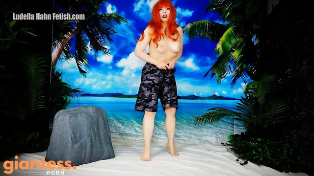 Ludella Hahns Fetish Adventures - Stepbro Transformed Into a Busty Vacation Bimbo