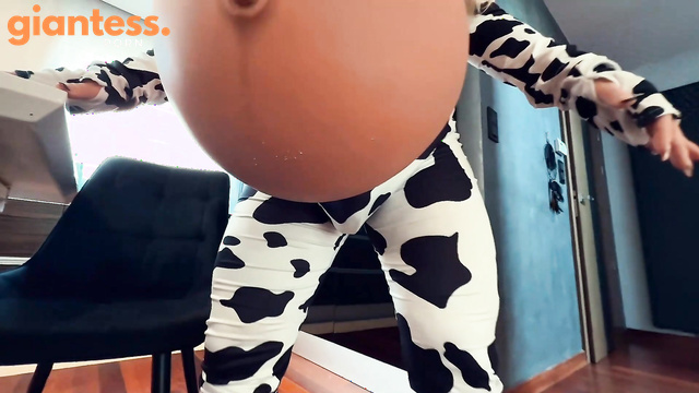 Princess Diana - Cowgirl Massive Transformation Through Fertilization