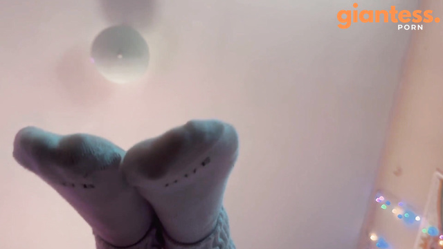Elle Marz And Fetish Of Unaware Climbing On Giantess Tender Soles