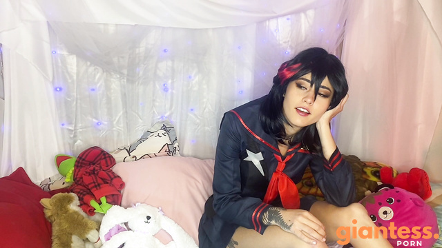KitsuneForeplay - Ryoku Enjoys Tiny Gummies, Chewing And Swallowing