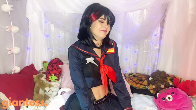 KitsuneForeplay - Ryoku Enjoys Tiny Gummies, Chewing And Swallowing