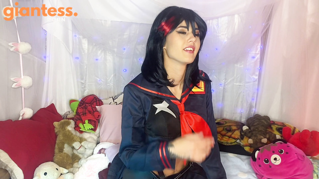KitsuneForeplay - Ryoku Enjoys Tiny Gummies, Chewing And Swallowing