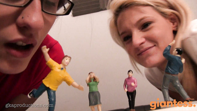 Ginary's Giantess Adventures - Akira & Hope Playfully Torment Tiny People