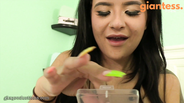 Ginary's Giantess Adventures - Tiny Humans Meet Their Fate With Nude Nikki & Reina