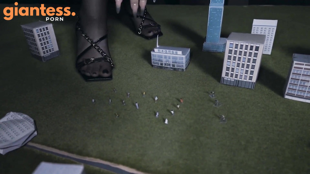 Ming Visual World - Battle of Two Cities: Dominated By a Pantyhose Giantess