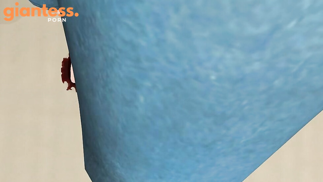 Unaware Barefoot Power: Giantess Nojiko Crushes Zoro Completely
