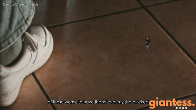 Dayana Cinematic Fetish - Sophisticated Goddess And Her Tiny Shoe Worshipper
