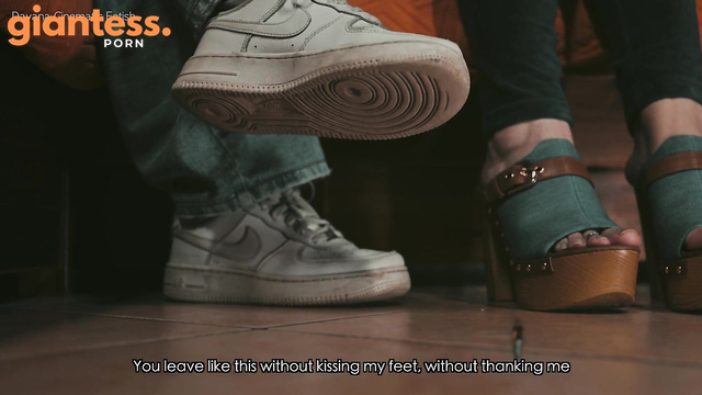 Dayana Cinematic Fetish - Sophisticated Goddess And Her Tiny Shoe Worshipper