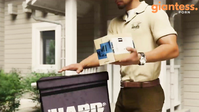 Unbelievable Mistress Diana Shrunk Delivery Guy And Fuck Them Hard