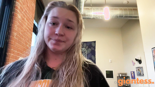 Larger Than Life - POV Tiny View: Giantess Amanda Changing Her Outfit