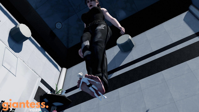 Incredible Giantess Gwendolyn’s Ruthless Trampling Of a Tiny Fan