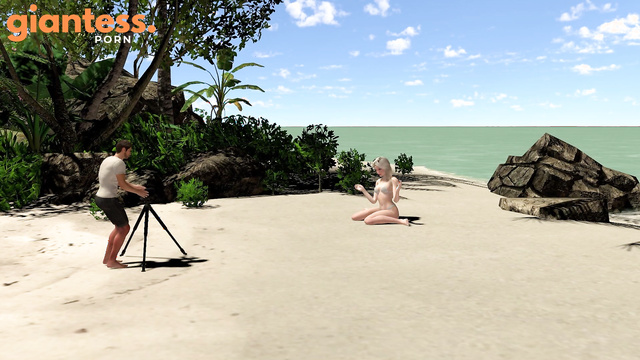 Patreon - Fantastic Beach Fuck With Insane Huge Goddess In Bikini