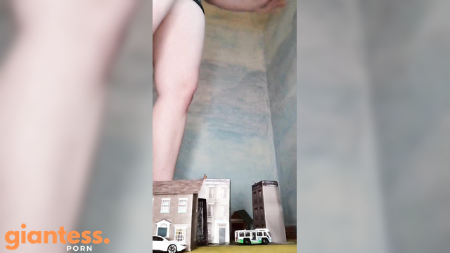 Final Destruction: Innocent City Crushed by Chubby Giantess