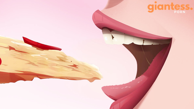 Julias Shadow - Hungry Girlfriend Takes Her Time With Pizza Toppings