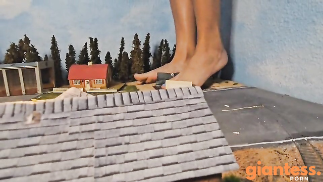 Strength GTS Dioramas - Magical Latina Giantess: Annihilating Her Foes Part 2