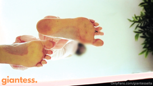 XGiantess - It’s Your Birthday And Your Stepsis Grants You Her Barefeet
