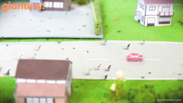 Giantess EditZ - Splendid Day in The City With Barefoot Giantess Part 3