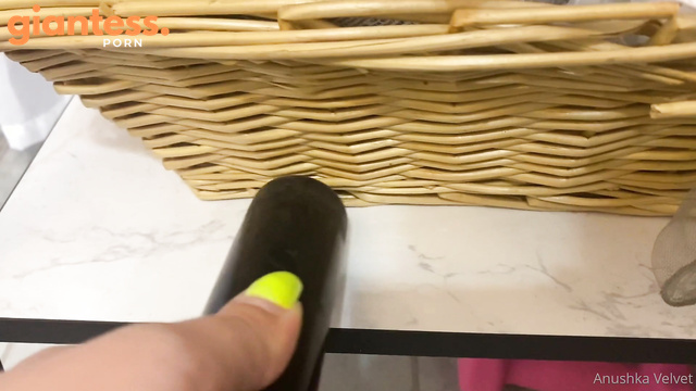 Anushka Velvet - Adventures Through The Day of Barefoot Giantess Anushka
