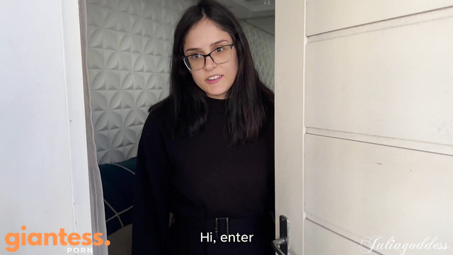 Julia Goddess - POV: Worshipping And Being Humiliated By a Naked Giantess