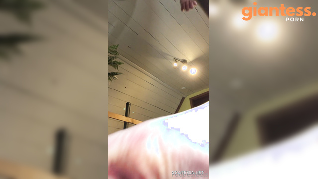 Giantess Kitty POV: Teasing Your Lustful Mouth With Her Sweet Toes