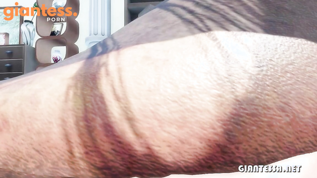 Helpless Under Giantess Christina Bell Dirty Pantyhose Feet