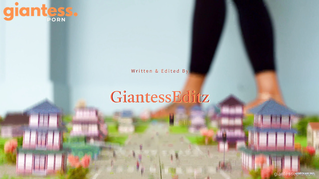 Giantess EditZ - Huge Goddess Candy’s Sweet Wrath on The City Part 1
