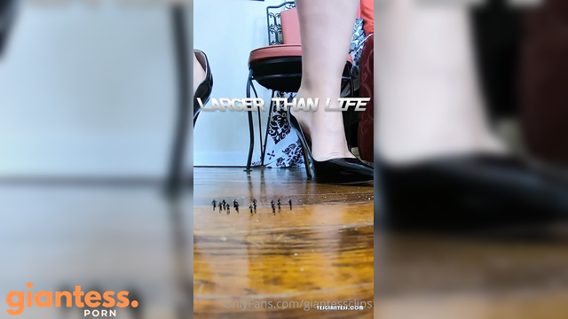 Larger Than Life - Girlfriend’s Sister Gets Horny When She Finds You Shrunken