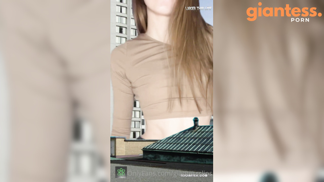 Larger Than Life - Young And Hot Giantess Nelly Loves to Growing