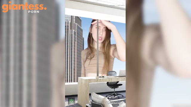 Larger Than Life - Young And Hot Giantess Nelly Loves to Growing