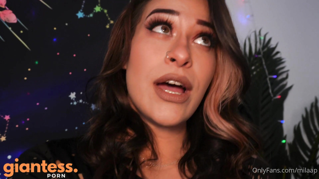 MilaaP - Tiny Confession Under The Giantess Pretty Tempting Lips